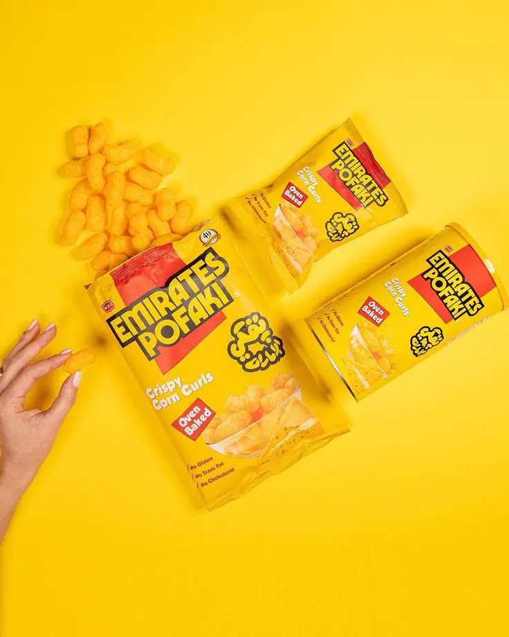 Emirates Pofaki Crispy Corn Curls